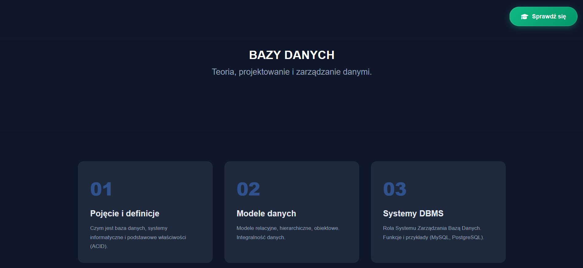 Projekt szkolny