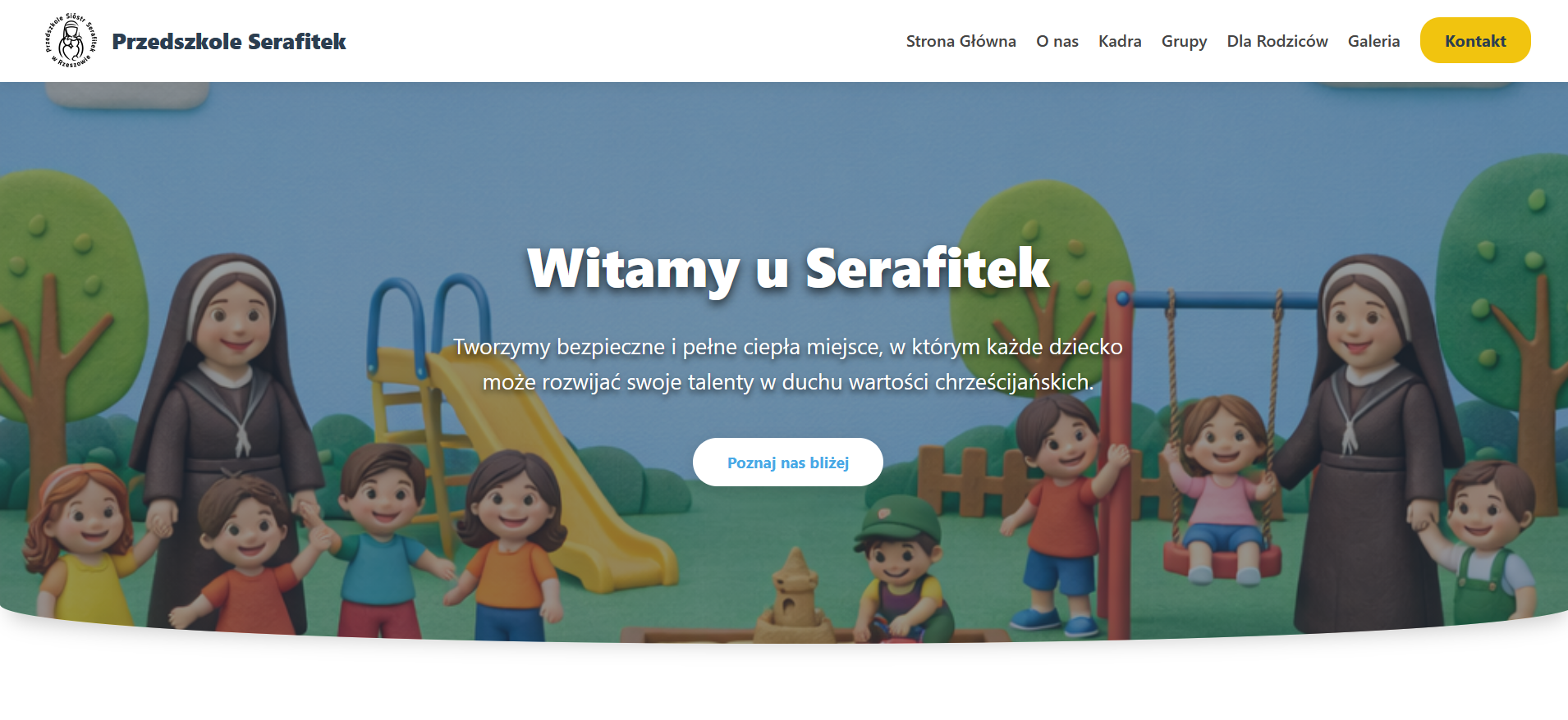 Strona internetowa przedszkola