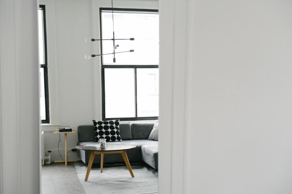 Apartament Mewa — salon